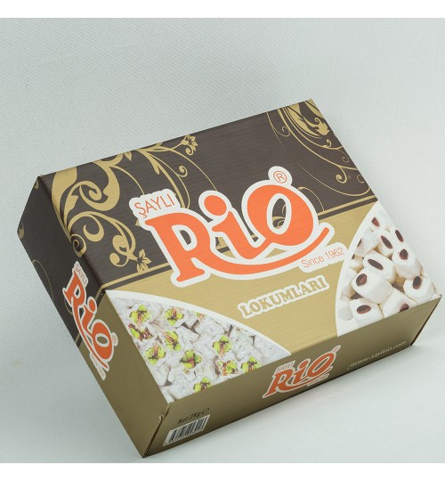 ÇİFTE KAVRULMUŞ HİNDİSTAN CEVİZLİ FISTIKLI LOKUM