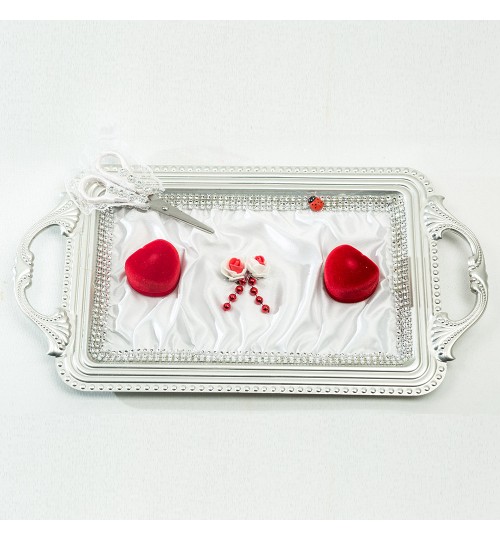 SÖZ NİŞAN TEPSİSİ KIRMIZI SÖZ NİŞAN TEPSİSİ KIRMIZI