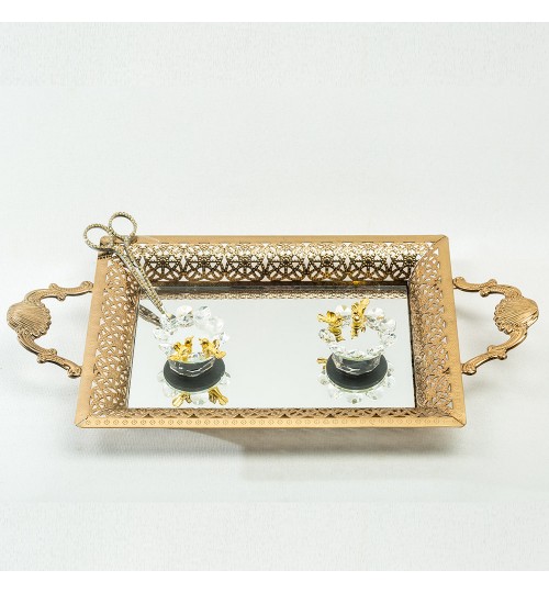 SÖZ NİŞAN TEPSİSİ ALTIN RENK SÖZ NİŞAN TEPSİSİ ALTIN RENK